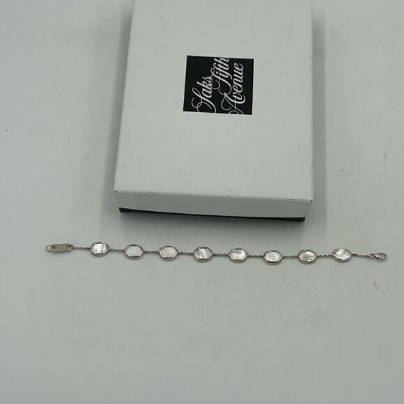 Women’s Ippolita sterling silver rock, candy mother of pearl stone Link bracelet - Picture 3 of 6
